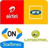 Free MTN Airtel Airtime &amp; Utility Bills Tool App icon