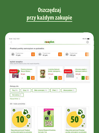 zooplus - sklep zoologiczny screenshot 14