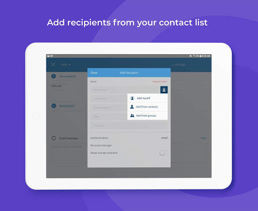 OneSpan Sign - eSign PDF & eSignature Documents screenshot 14