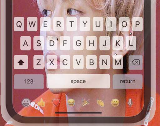 Jonghyun Keyboard Theme 4 تصوير الشاشة
