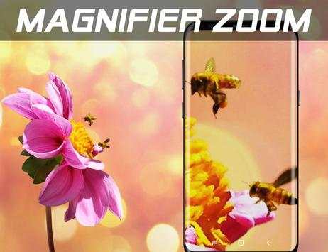 Magnifying Glass with flashlight and Brightness screenshot 2
