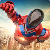 Flying Police Robot icon