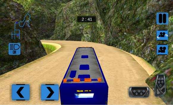 Police Bus Prisoner Transport screenshot 5