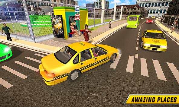 Driving in Taxi screenshot 1