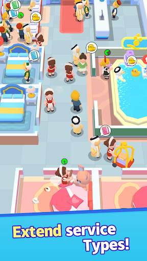 My Mini Hotel: Idle Game स्क्रीनशॉट 8