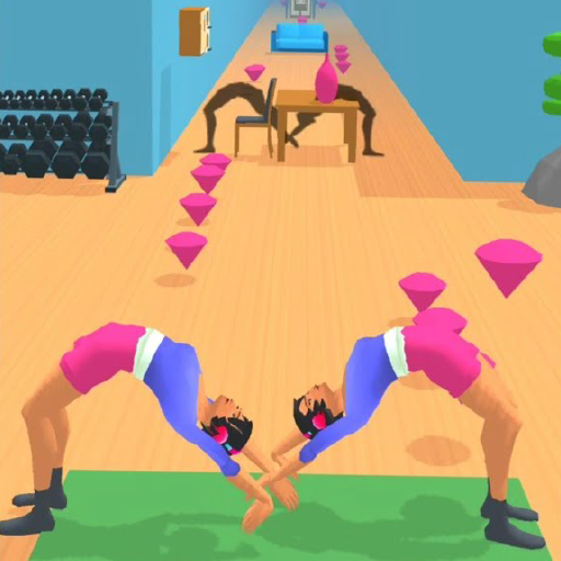 Flex Run - Yoga Positions 3D icon