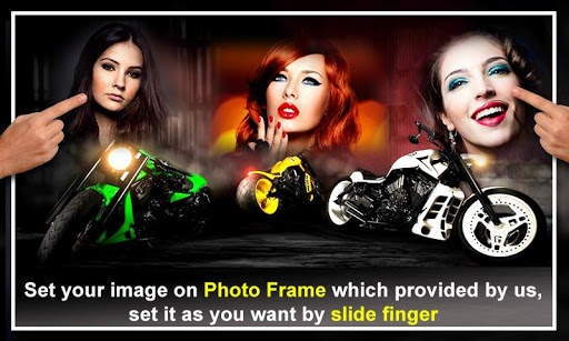 Bike Dual Photo Frames screenshot 2