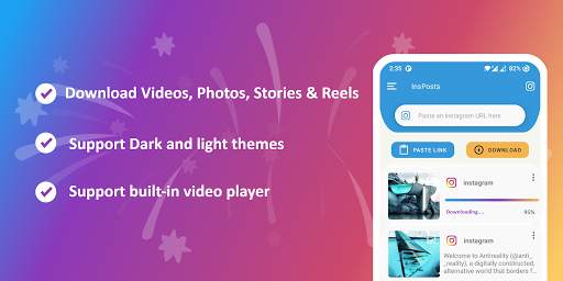 Video downloader for Instagram screenshot 1