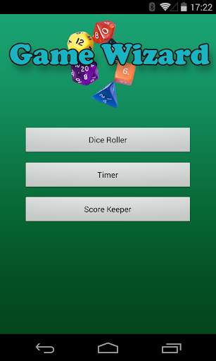 Game Wizard screenshot 1