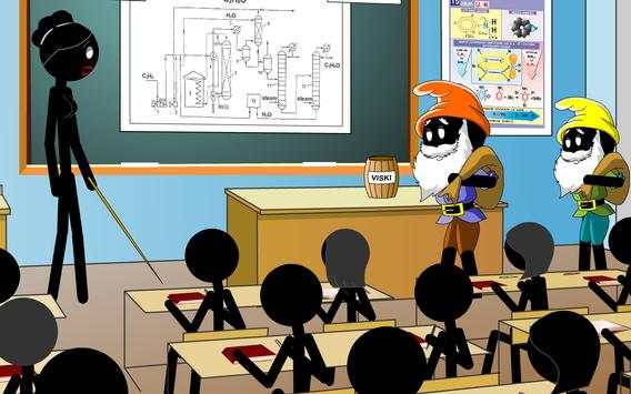 Stickman mentalist. School evil. Monday screenshot 5