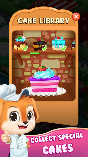 Cake Crush Link Match 3 Puzzle Game screenshot 5
