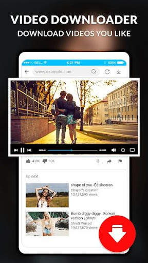 Real HD Video Player 4K - HD Video Downloader All screenshot 1
