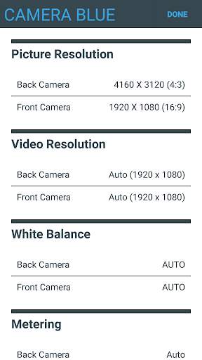 Camera Blue screenshot 4