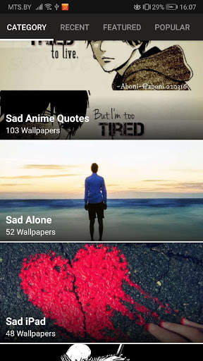 Sad wallpapers - don't hide your tears! CRY CRY screenshot 5