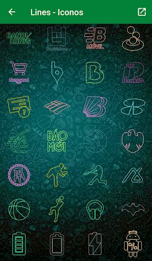 Color Lunes free - Icon Pack screenshot 1