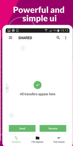 SHARED - excellent File sharing app screenshot 4