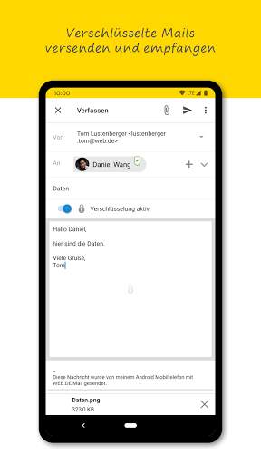 WEB.DE Mail & Cloud screenshot 4