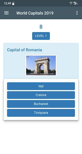 Trivia - World Capitals screenshot 1