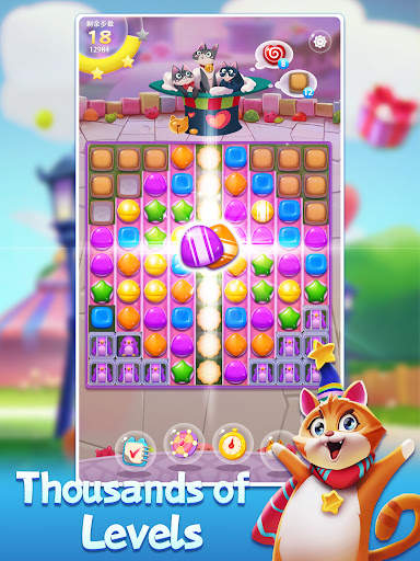 Candy Cat - Pet match 3 games screenshot 8