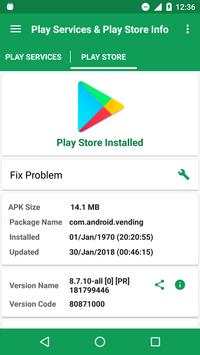 Play Services & Play store Information screenshot 6