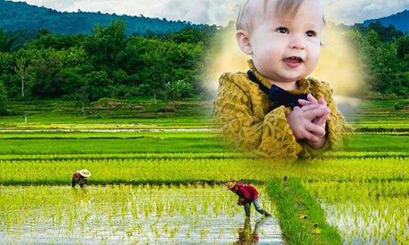 Village agriculture photo frame application screenshot 15