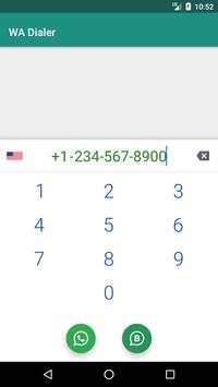 WhatsApp Dialer screenshot 1