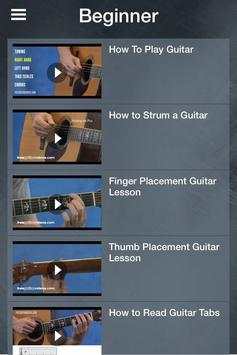 Free Guitar Lessons screenshot 3