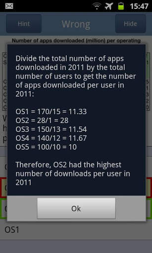 Aptitude Test (Numerical) скриншот 5