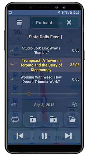 NaviPlayer - Car Media Player(Waze,Sygic,Maps) 3 تصوير الشاشة