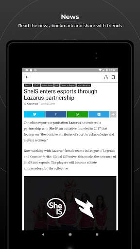 Cyber Sport News screenshot 8