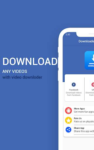 Video downloader HD for Facebook screenshot 2