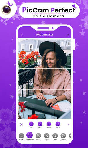PicCam  Perfect Selfie Camera : Photo Editor screenshot 2