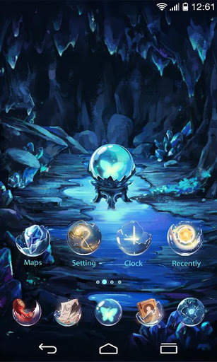 Bright Pearl GO Launcher Theme screenshot 4