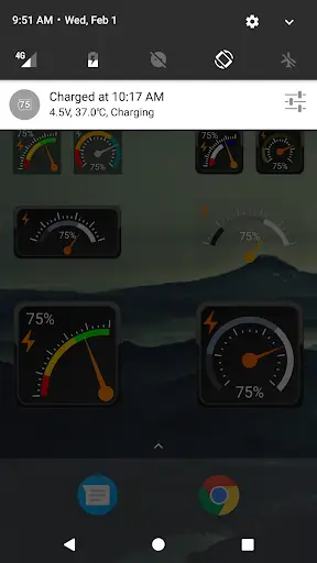 Gauge Battery Widget screenshot 6