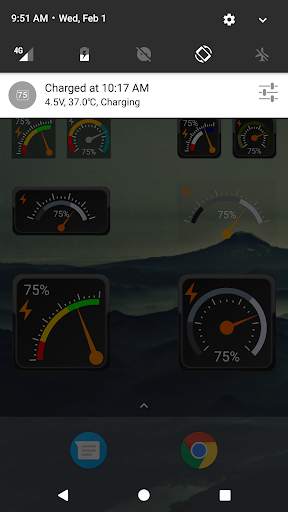Gauge Battery Widget screenshot 6