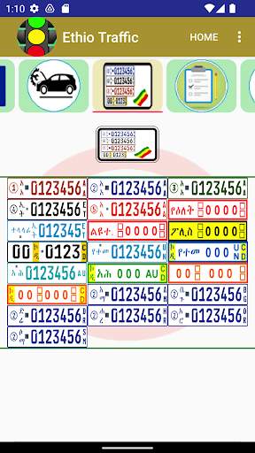 Ethiopian Traffic Symbols screenshot 6