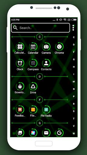 Hi-tech Unique Launcher screenshot 7
