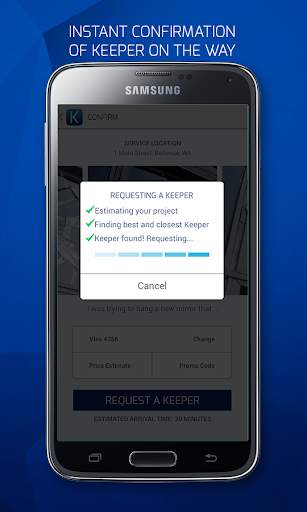 Keepe - Handyman on Demand screenshot 3