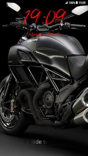 Motorbike Pattern Lock Screen screenshot 7
