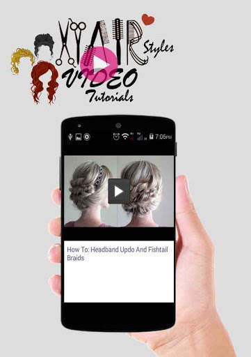 Hairstyles video tutorials screenshot 6