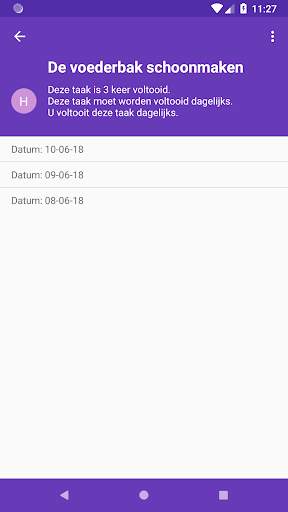 Run My Life - lijst met taken screenshot 3
