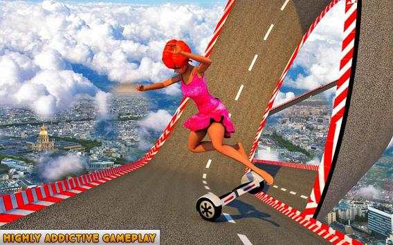 Girl Skating Run Adventure- Skateboard Game screenshot 2