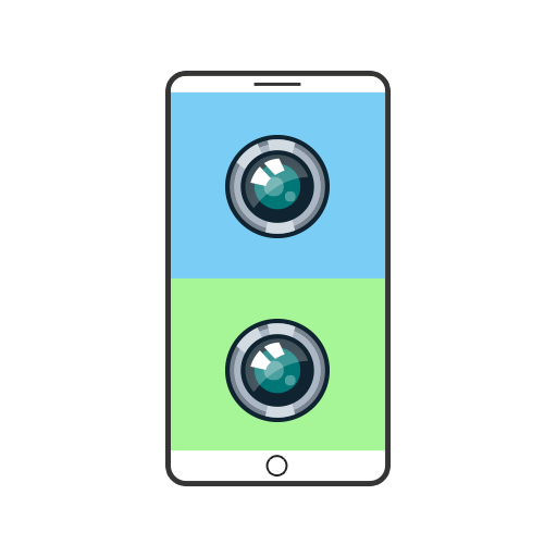 Double Side Camera icon