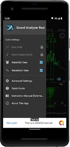 Sound Analyzer Basic скриншот 3