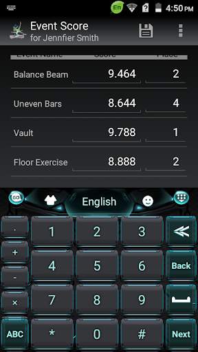Gymnast Companion Lite screenshot 8