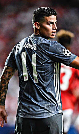 James Rodriguez 4K Wallpaper screenshot 16