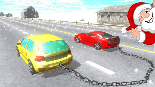 Chained Cars Against Ramp 3D screenshot 4