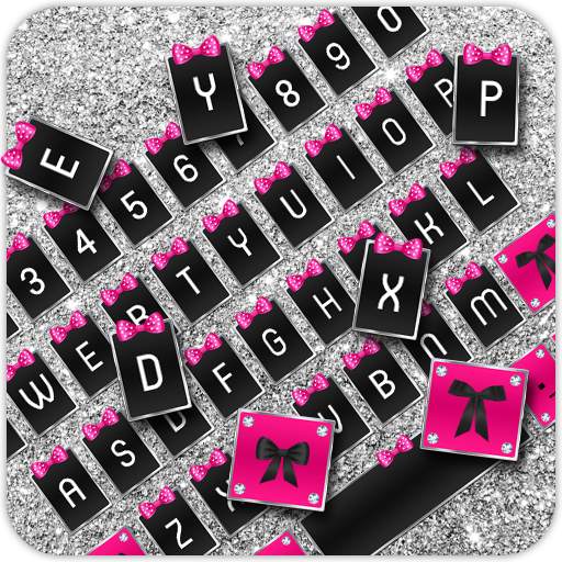 Silver bow - Emoji Keyboard 1.0.4