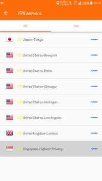 RUSH VPN screenshot 2