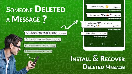 Recover Deleted Messages for whatsapp -WhatsDelete screenshot 1